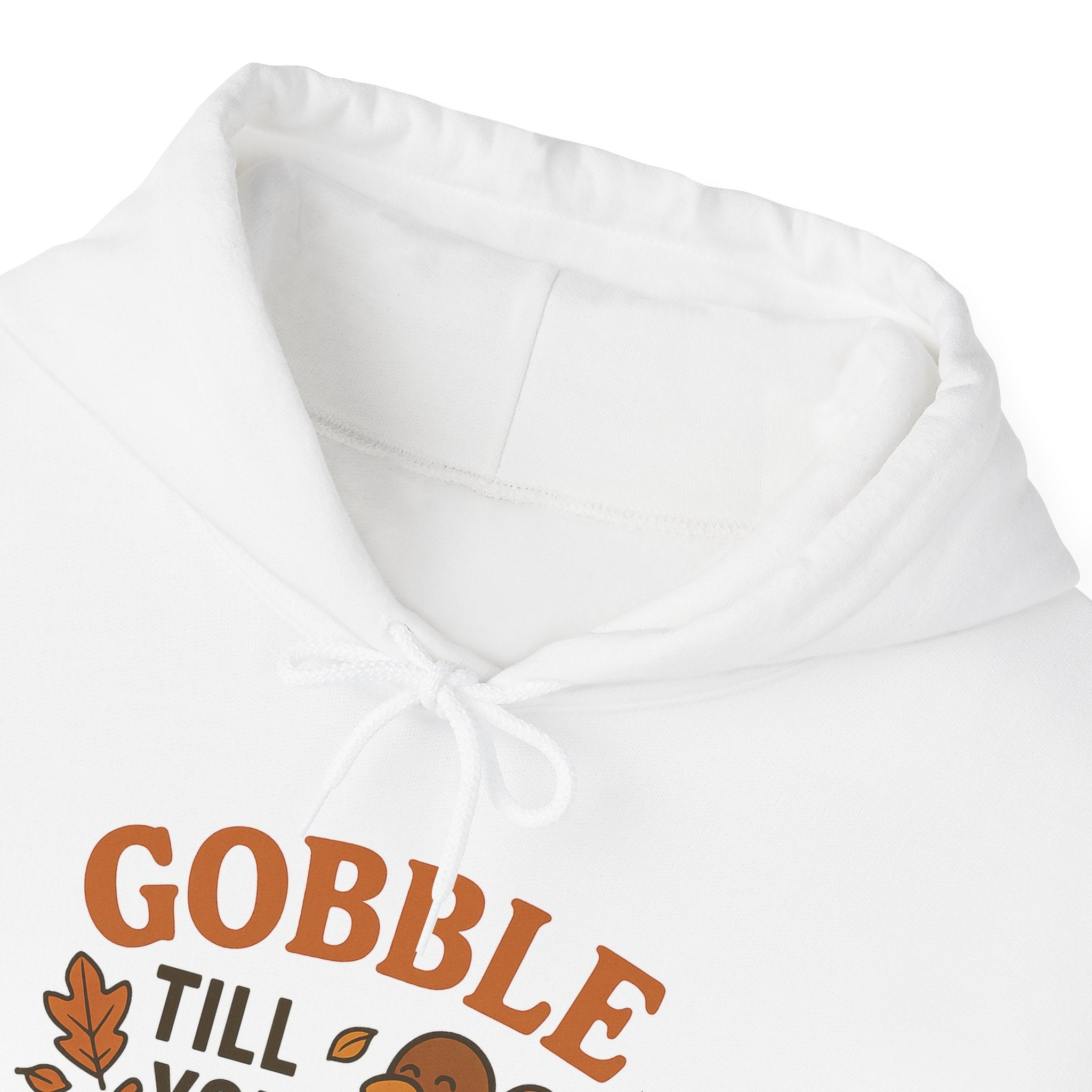 Thanksgiving Gobble Till You Wobble Hoodie, Fall Sweatshirt, Unisex Pullover, Thanksgiving Gift, Cozy Hoodie, Autumn Apparel