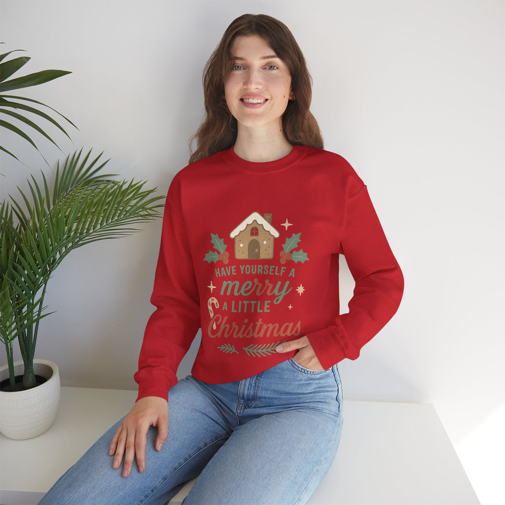 Christmas Crewneck Sweatshirt, Cozy Holiday Apparel, Gift for Him or Her, Merry Christmas Design, Festive Winter Style, Unisex Sweatshirt