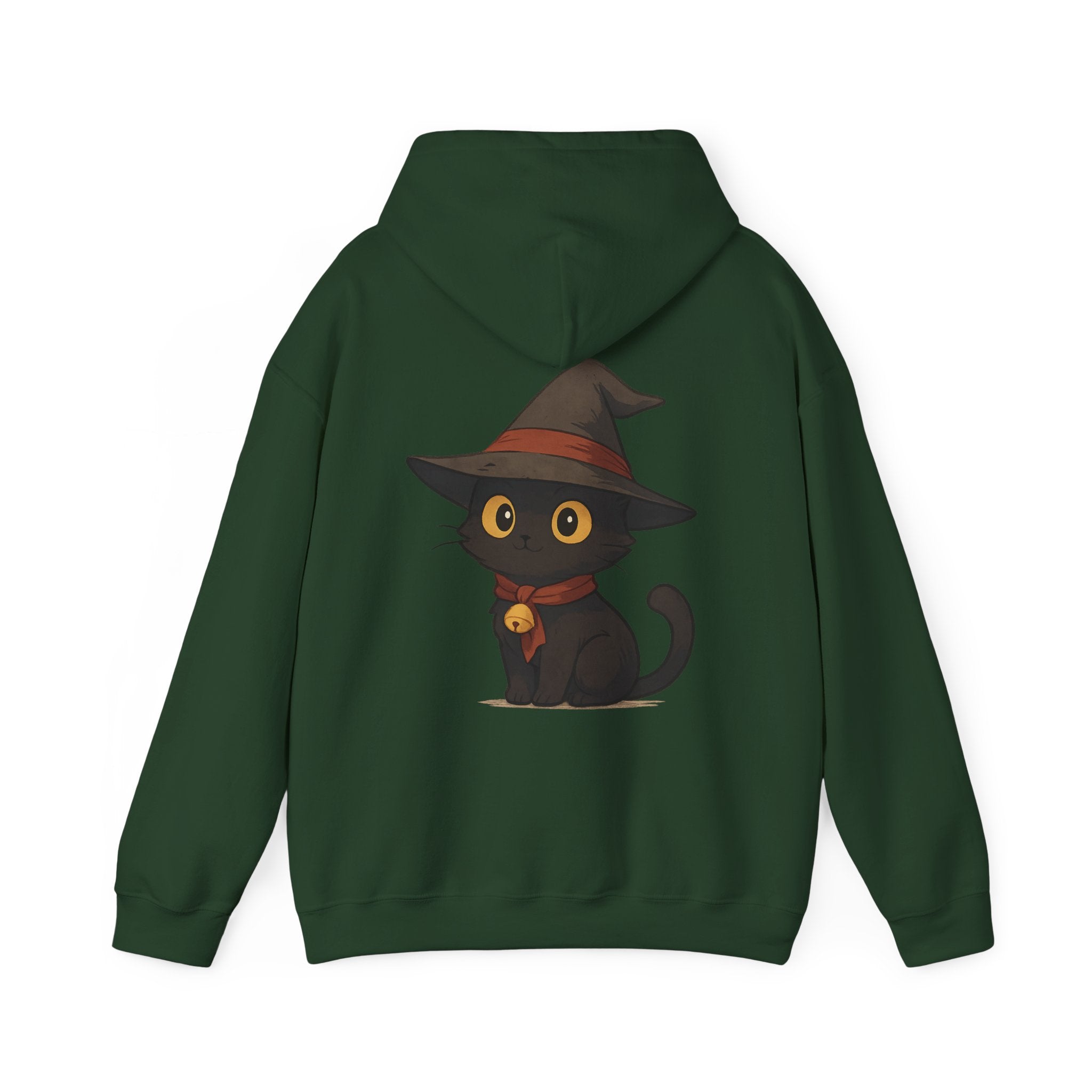 Cozy Cat-Themed Hoodie: Perfect for Halloween, Casual Wear, Cat Lovers, Gift Idea, Unisex Sweatshirt