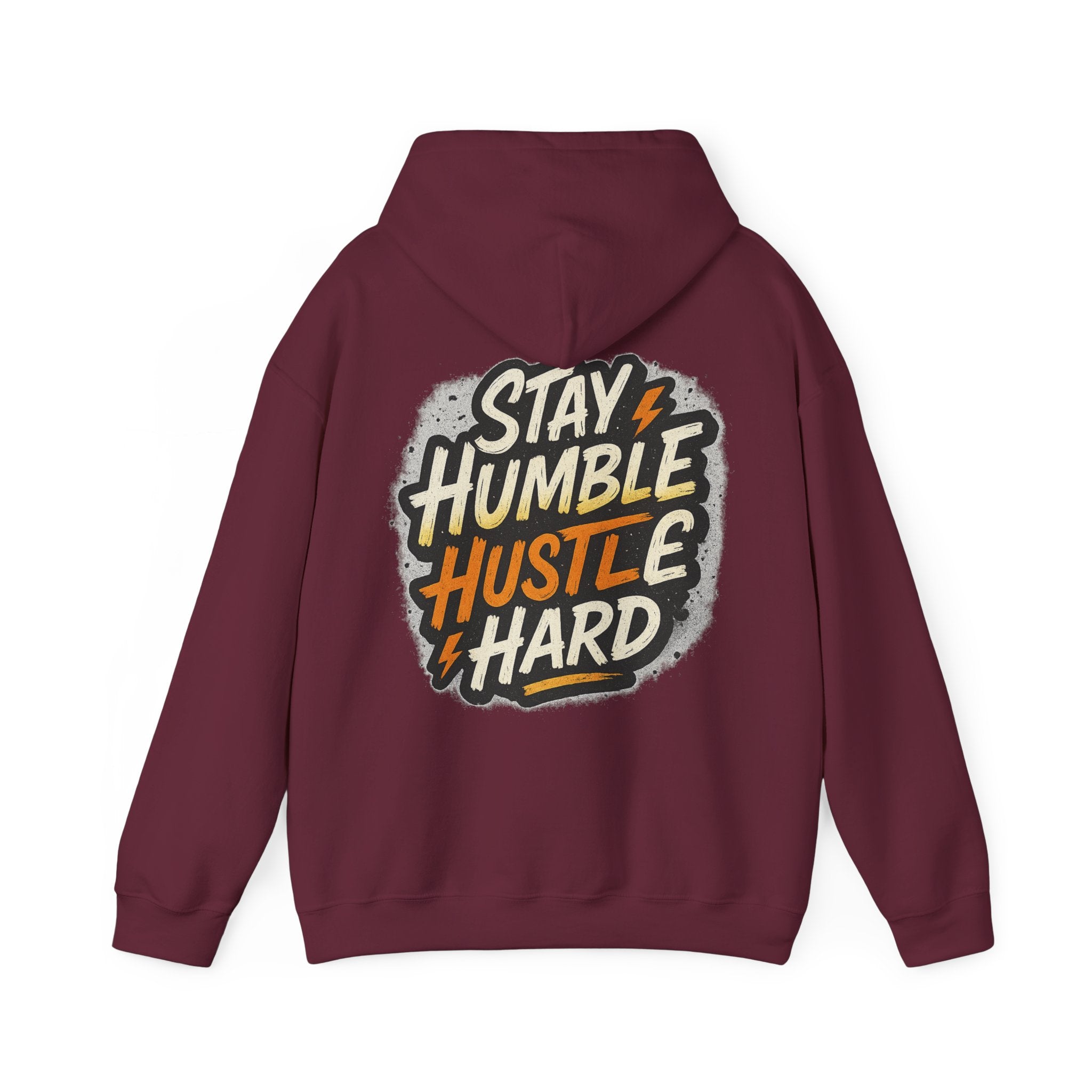Stay Humble Hustle Hard Hoodie – Inspirational Unisex Sweatshirt, Motivational Apparel, Cozy Hoodie Gift for Students & Go-Getters