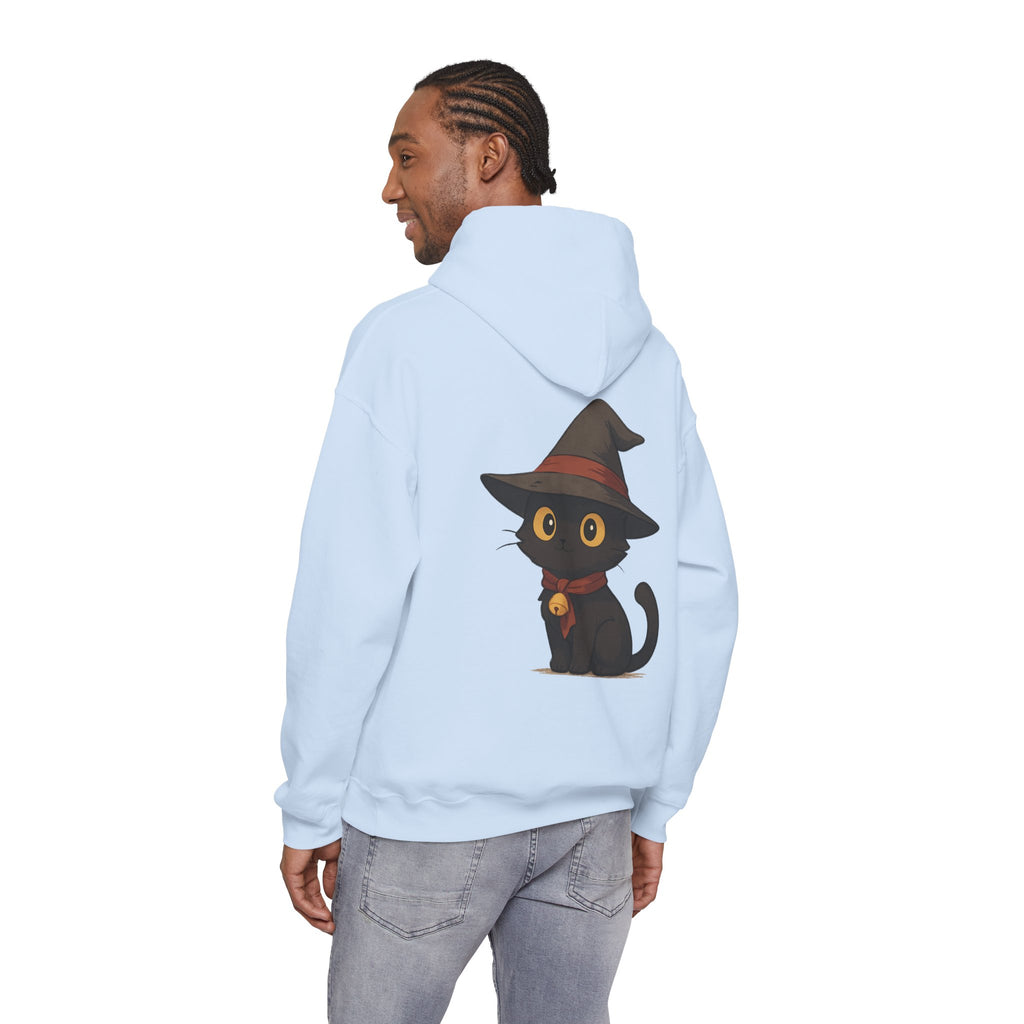Cozy Cat-Themed Hoodie: Perfect for Halloween, Casual Wear, Cat Lovers, Gift Idea, Unisex Sweatshirt