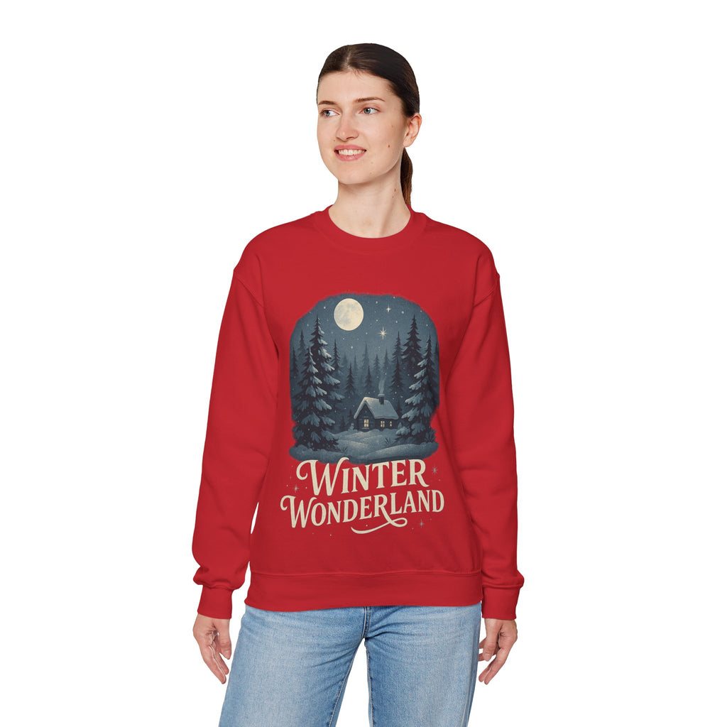 Winter Wonderland Sweatshirt, Cozy Winter Essentials, Holiday Gift, Christmas Sweater, Unisex Warm Crewneck