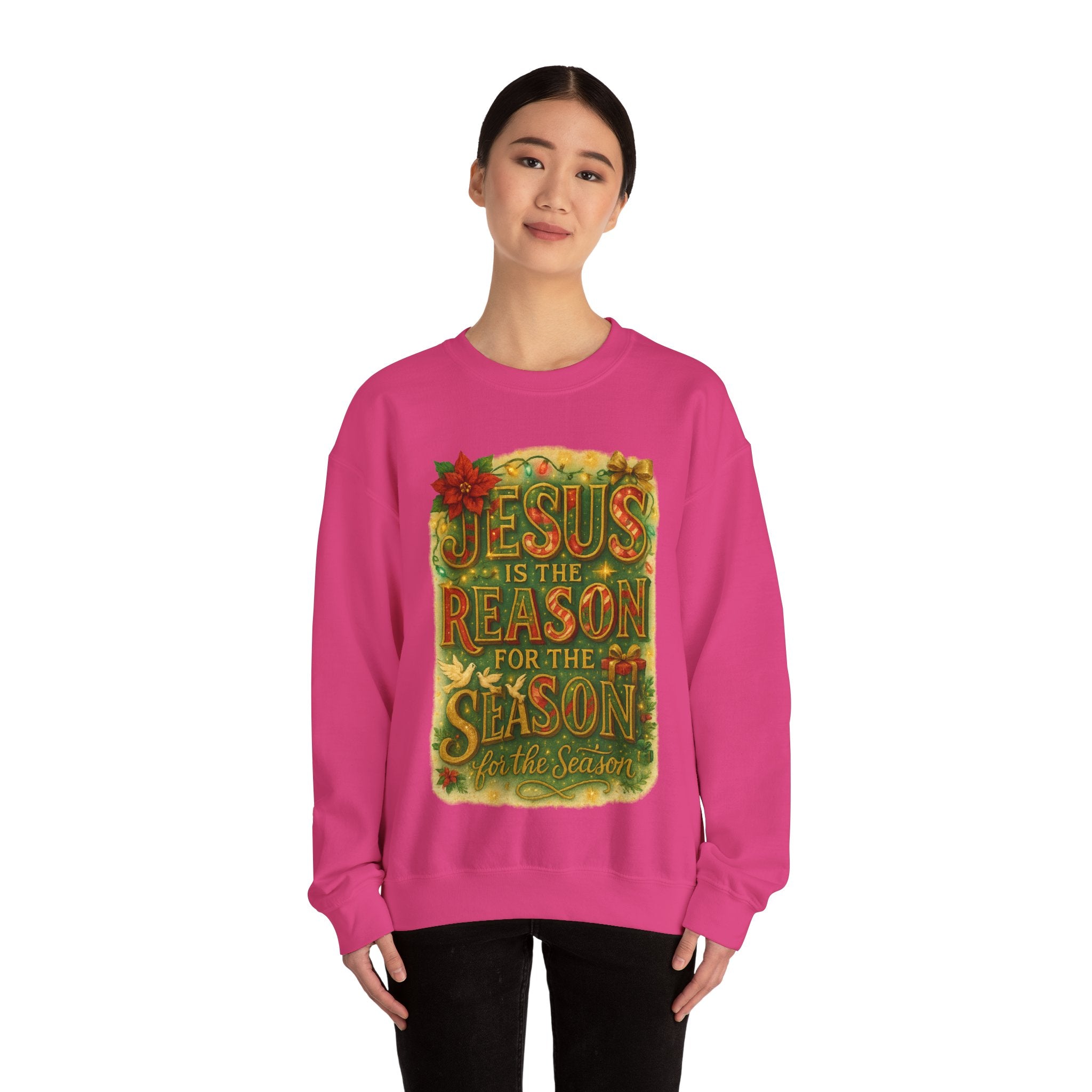 Unisex Heavy Blend™ Crewneck Sweatshirt – Soft, Durable & Print-Friendly | Everyday Comfort | Sustainable Cotton Blend