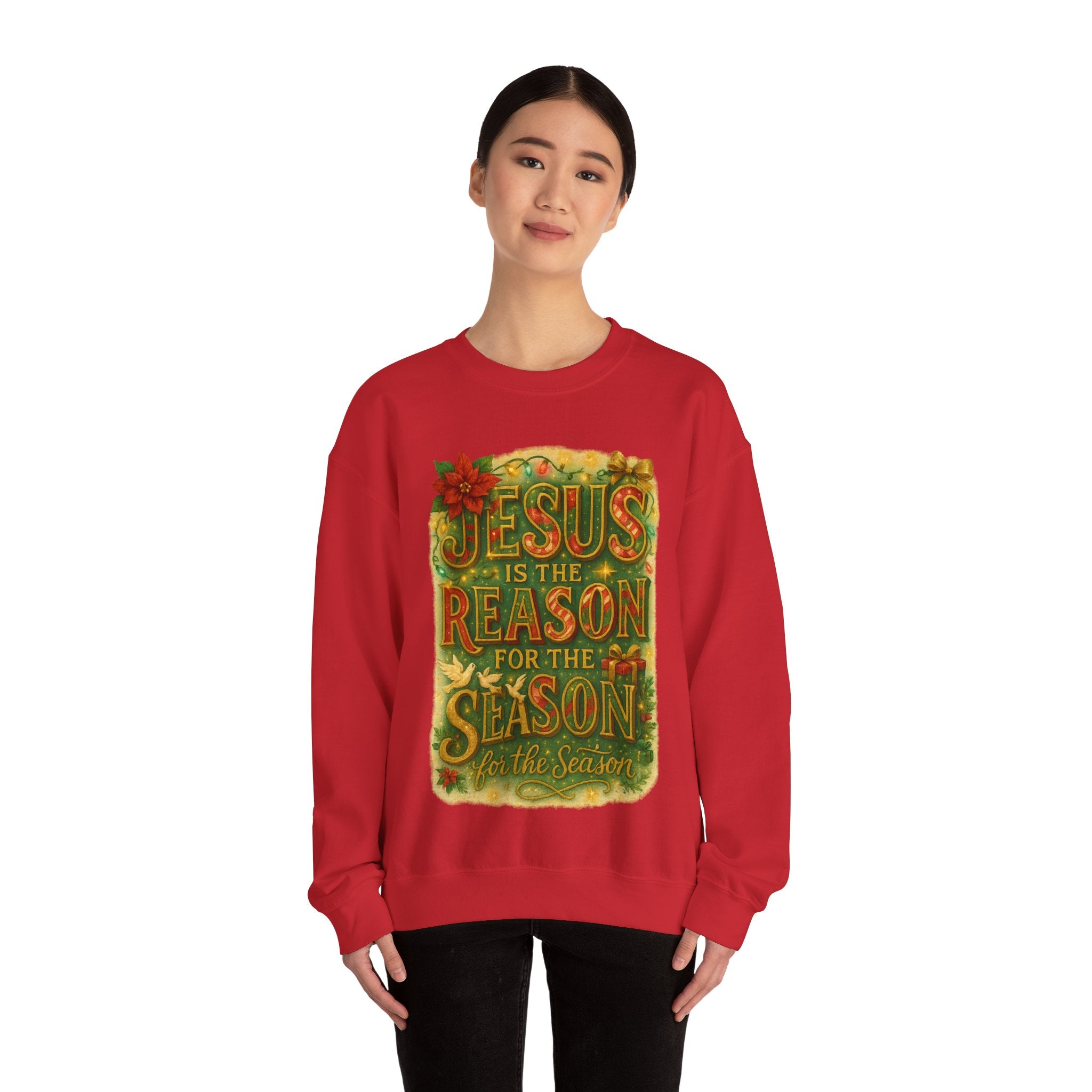 Unisex Heavy Blend™ Crewneck Sweatshirt – Soft, Durable & Print-Friendly | Everyday Comfort | Sustainable Cotton Blend