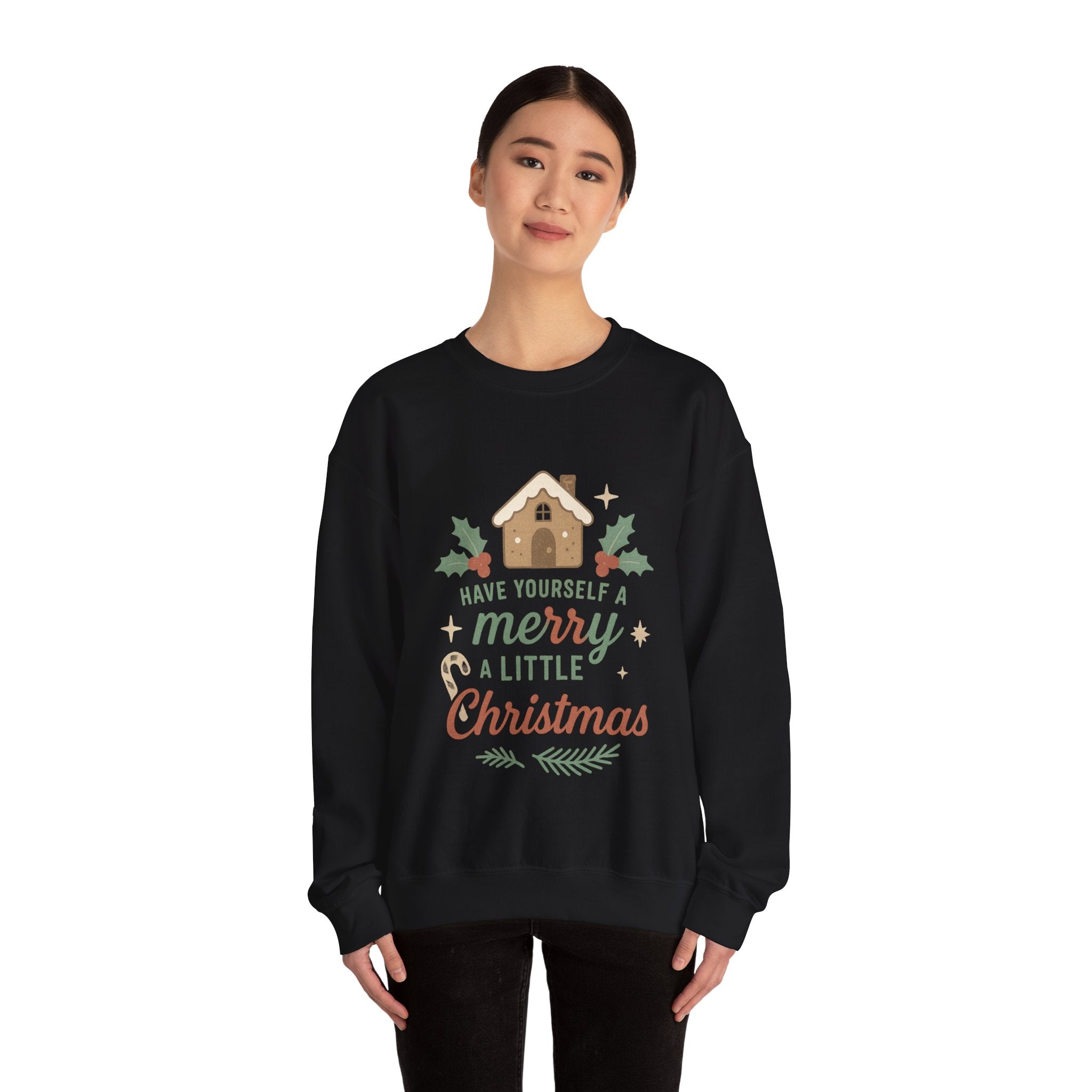 Christmas Crewneck Sweatshirt, Cozy Holiday Apparel, Gift for Him or Her, Merry Christmas Design, Festive Winter Style, Unisex Sweatshirt