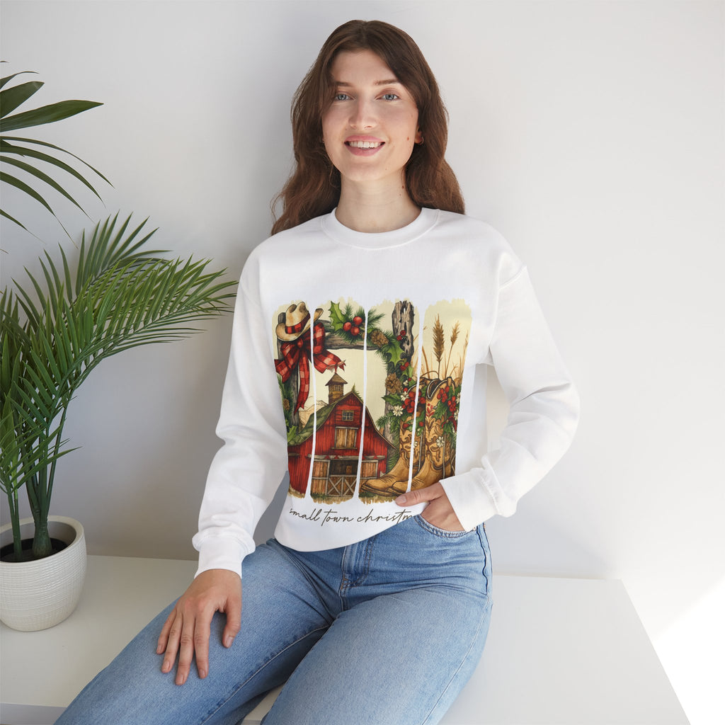 Cozy Christmas Crewneck Sweatshirt – Unisex Holiday Pullover, Festive Winter Apparel, Thoughtful Christmas Gift for Friends & Family