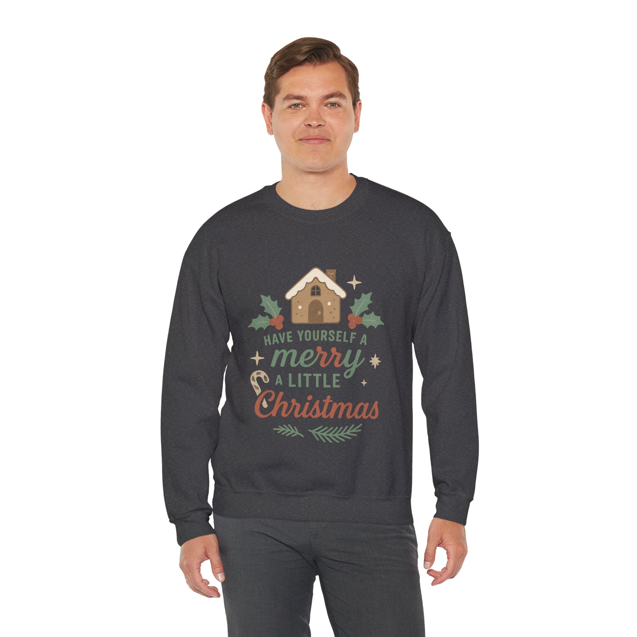 Christmas Crewneck Sweatshirt, Cozy Holiday Apparel, Gift for Him or Her, Merry Christmas Design, Festive Winter Style, Unisex Sweatshirt