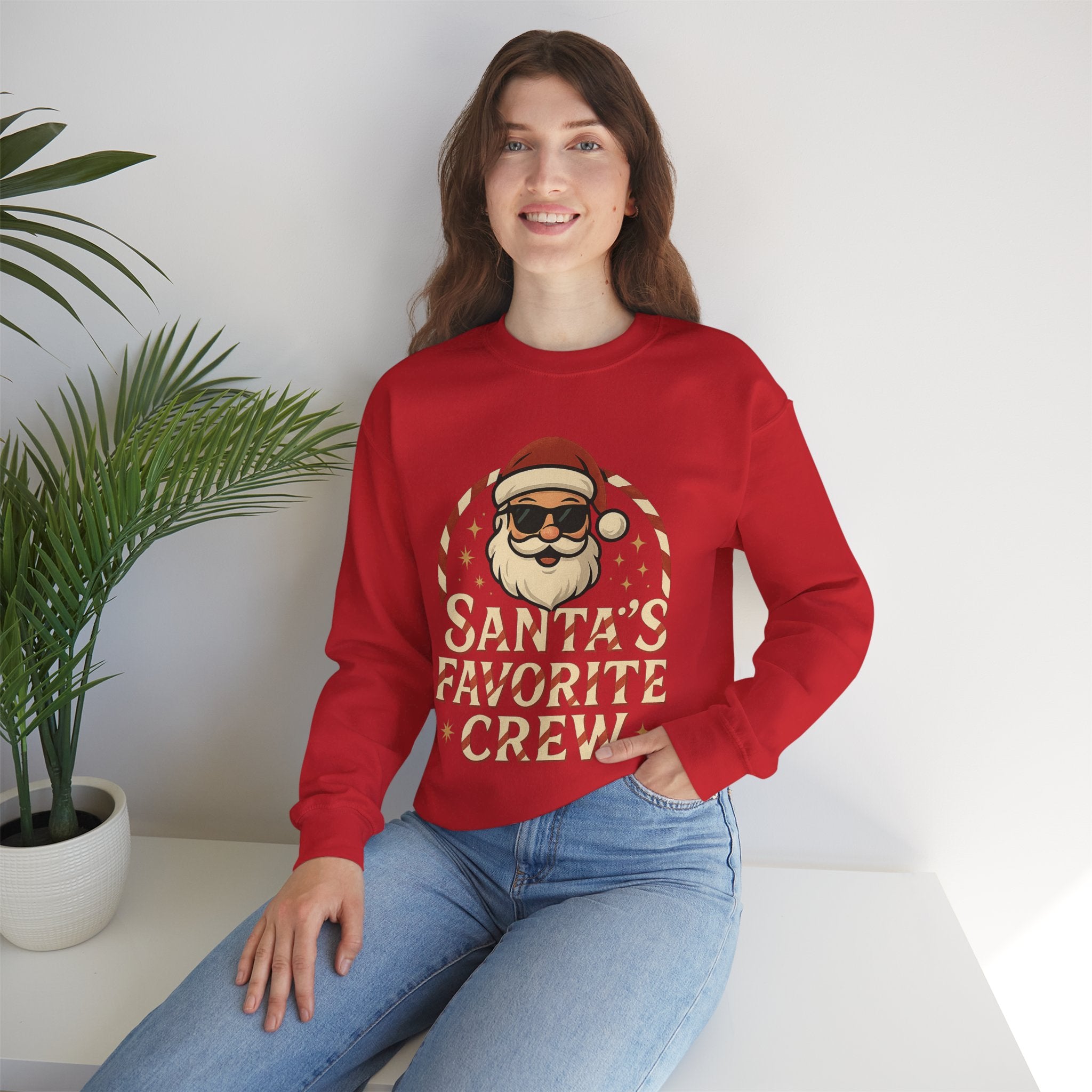 Santa's Favorite Crew Sweatshirt | Unisex Christmas Gift, Holiday Apparel, Cozy Winter Wear, Festive Sweatshirt, Casual Holiday [...]