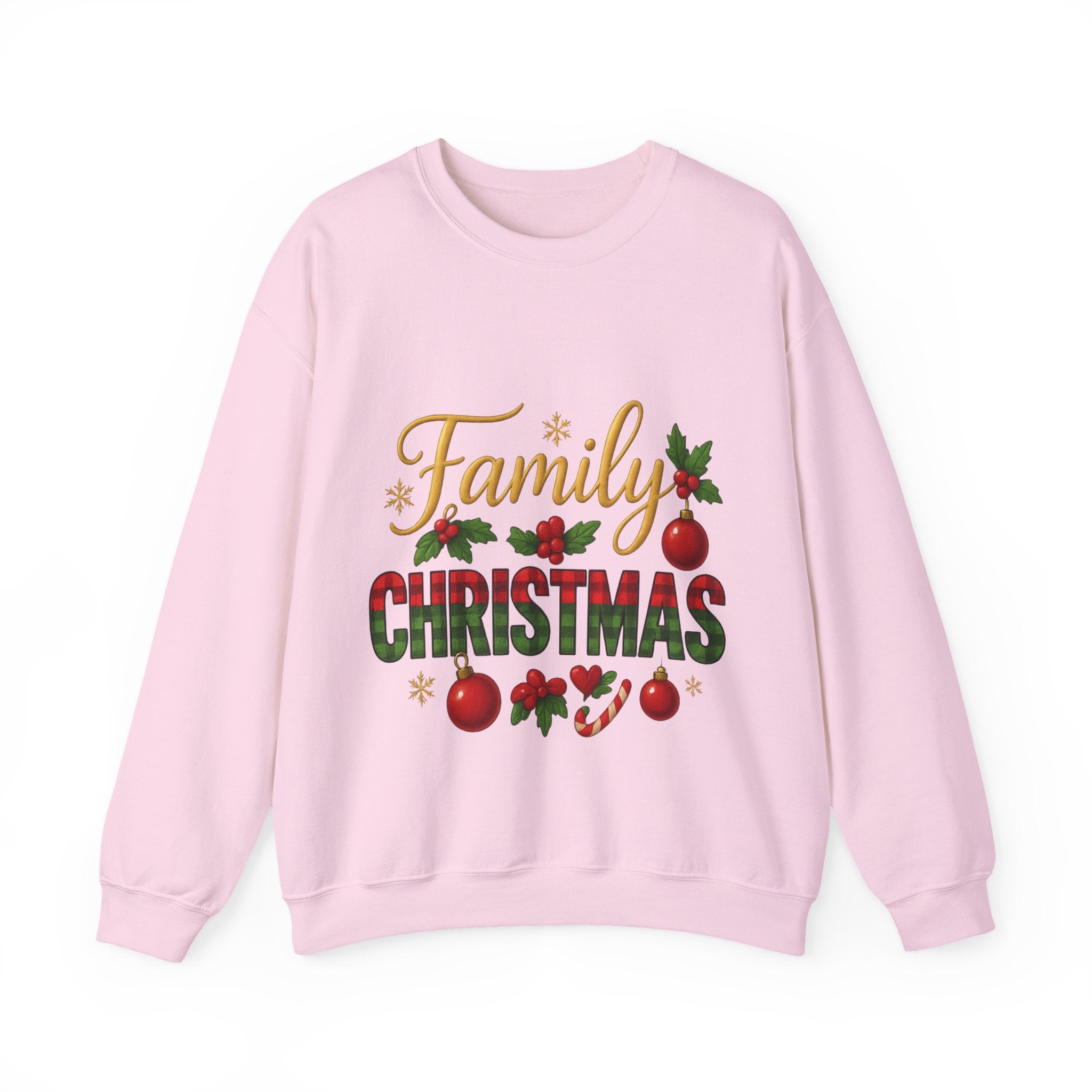 Family Christmas Crewneck Sweatshirt | Cozy Holiday Sweater, Family Gathering Gift, Matching Christmas Outfits, Winter Apparel, [...]