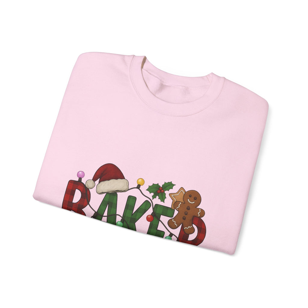 Cozy Baker Sweatshirt, Holiday Baking Gift, Unisex Sweater, Christmas Apparel, Gift for Bakers, Cute Baking Crewneck