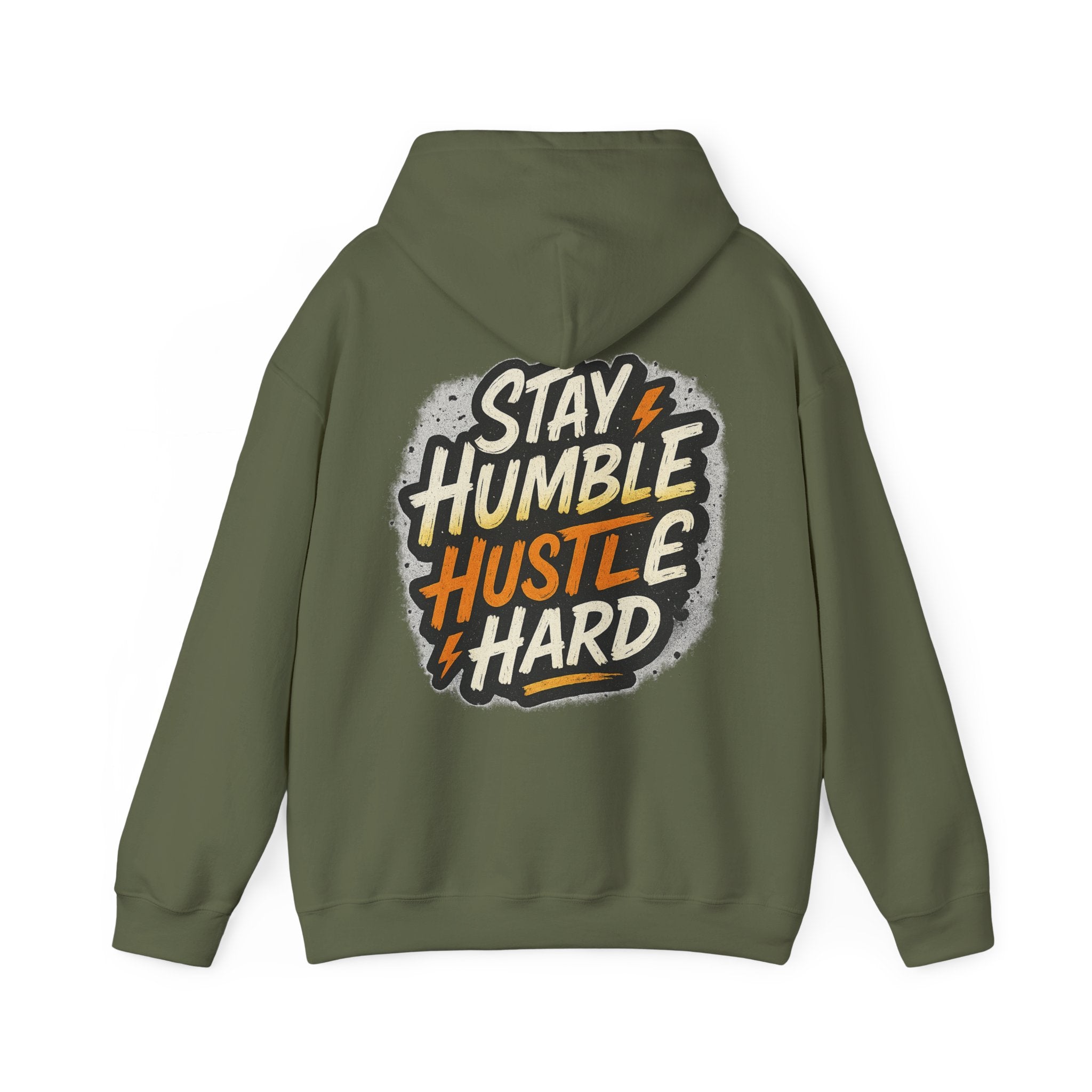 Stay Humble Hustle Hard Hoodie – Inspirational Unisex Sweatshirt, Motivational Apparel, Cozy Hoodie Gift for Students & Go-Getters