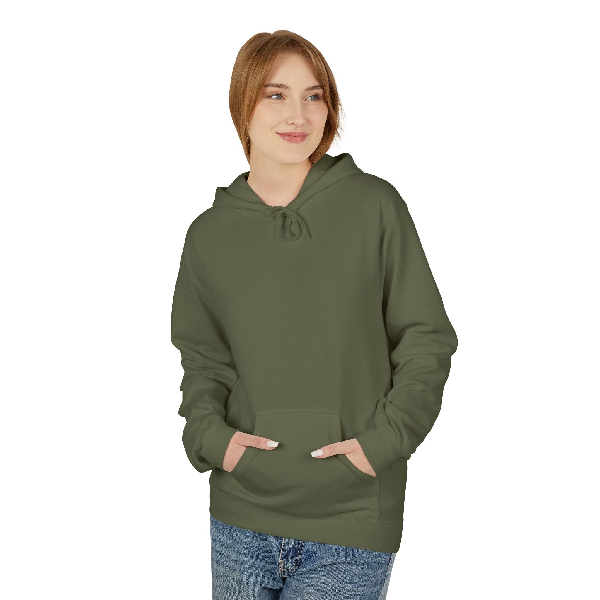 Unisex Midweight Softstyle Fleece Hoodie – Premium Cotton Blend | Everyday Comfort | Sustainable & Ethically Made