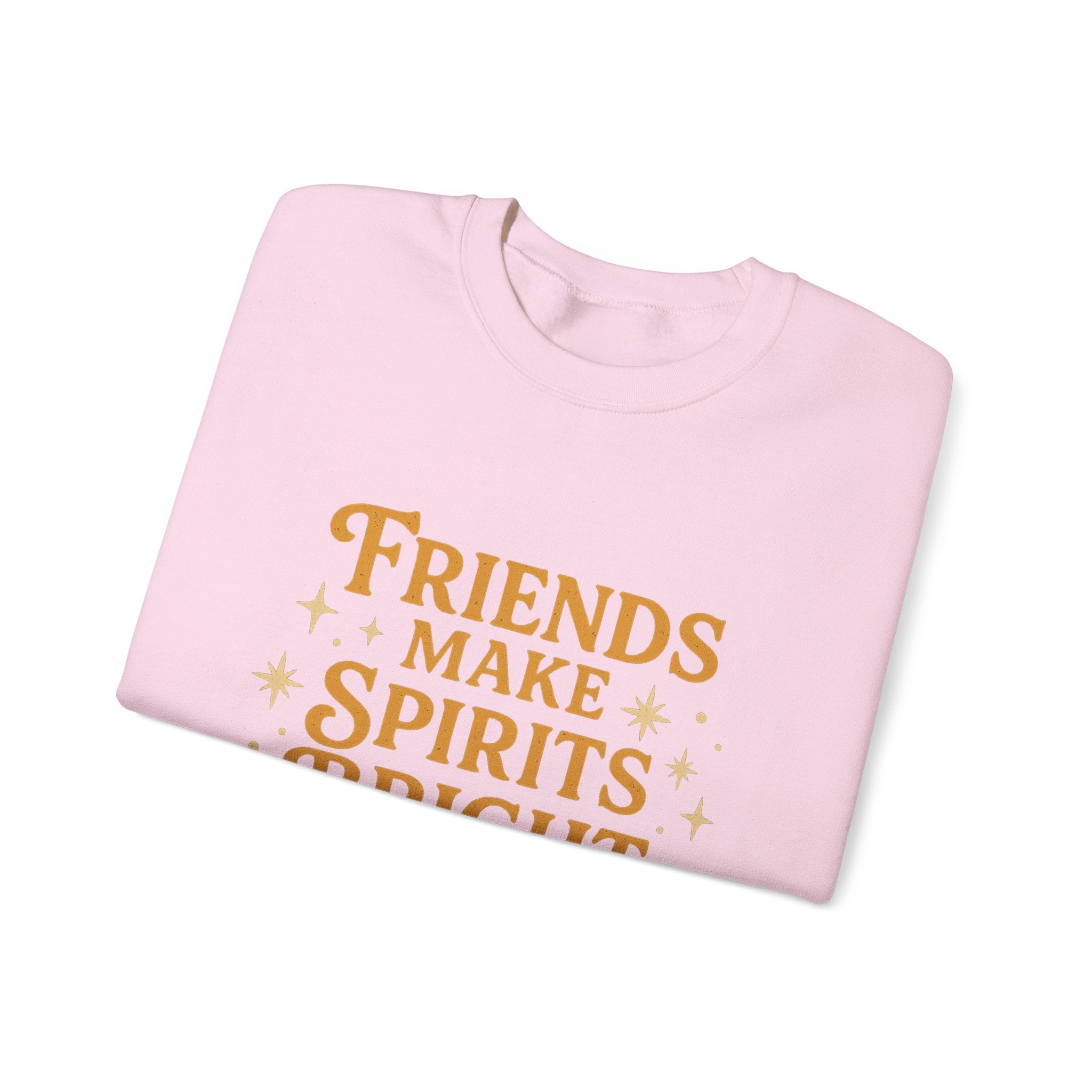 Cozy Friendship Sweatshirt, Unisex Crewneck, Holiday Gift, Comfortable Pullover, Warm Layer, Coffee Lovers Gift