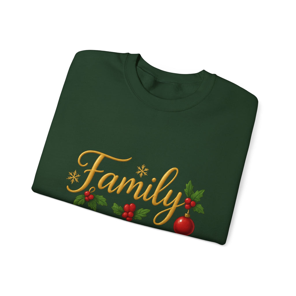Family Christmas Crewneck Sweatshirt | Cozy Holiday Sweater, Family Gathering Gift, Matching Christmas Outfits, Winter Apparel, [...]