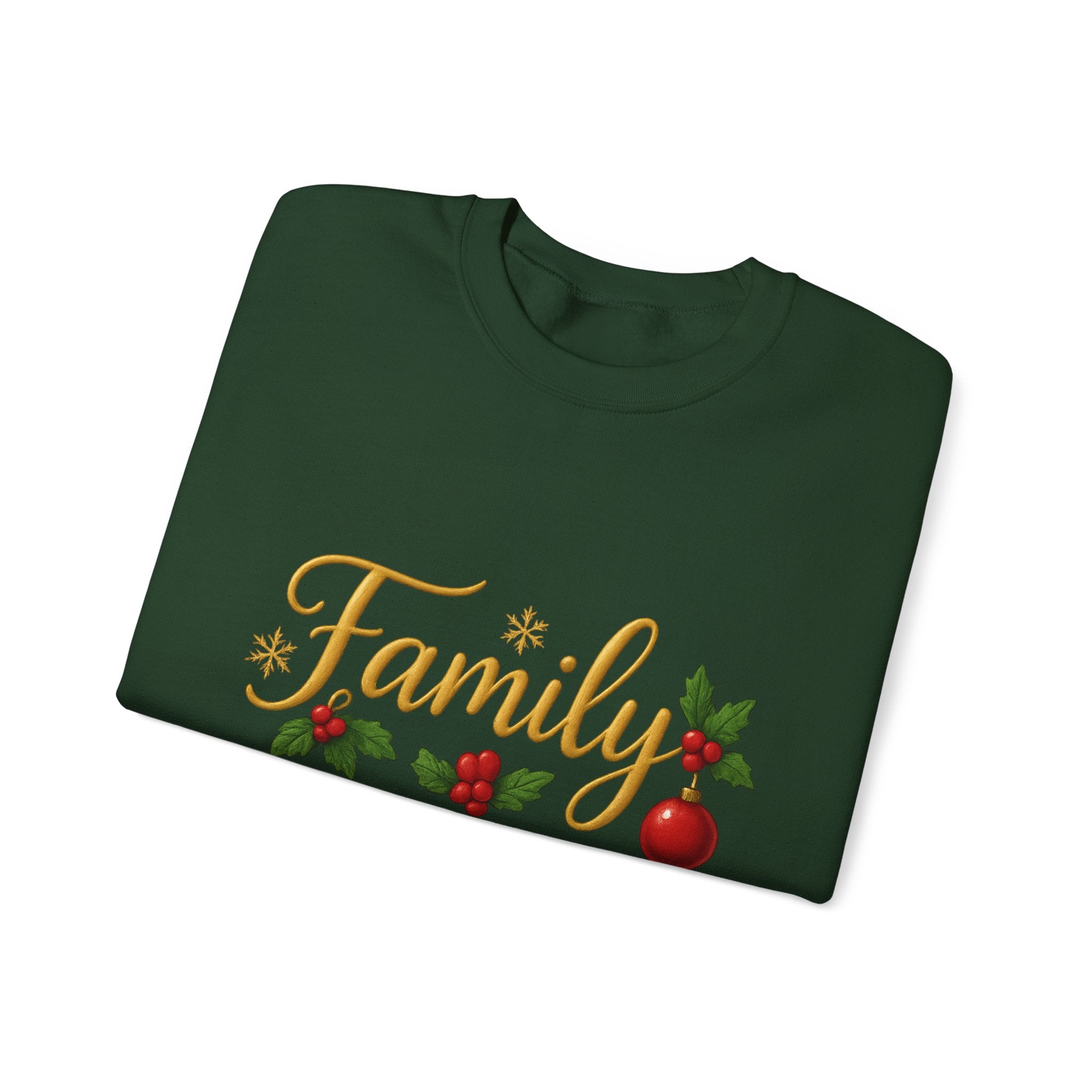 Family Christmas Crewneck Sweatshirt | Cozy Holiday Sweater, Family Gathering Gift, Matching Christmas Outfits, Winter Apparel, [...]