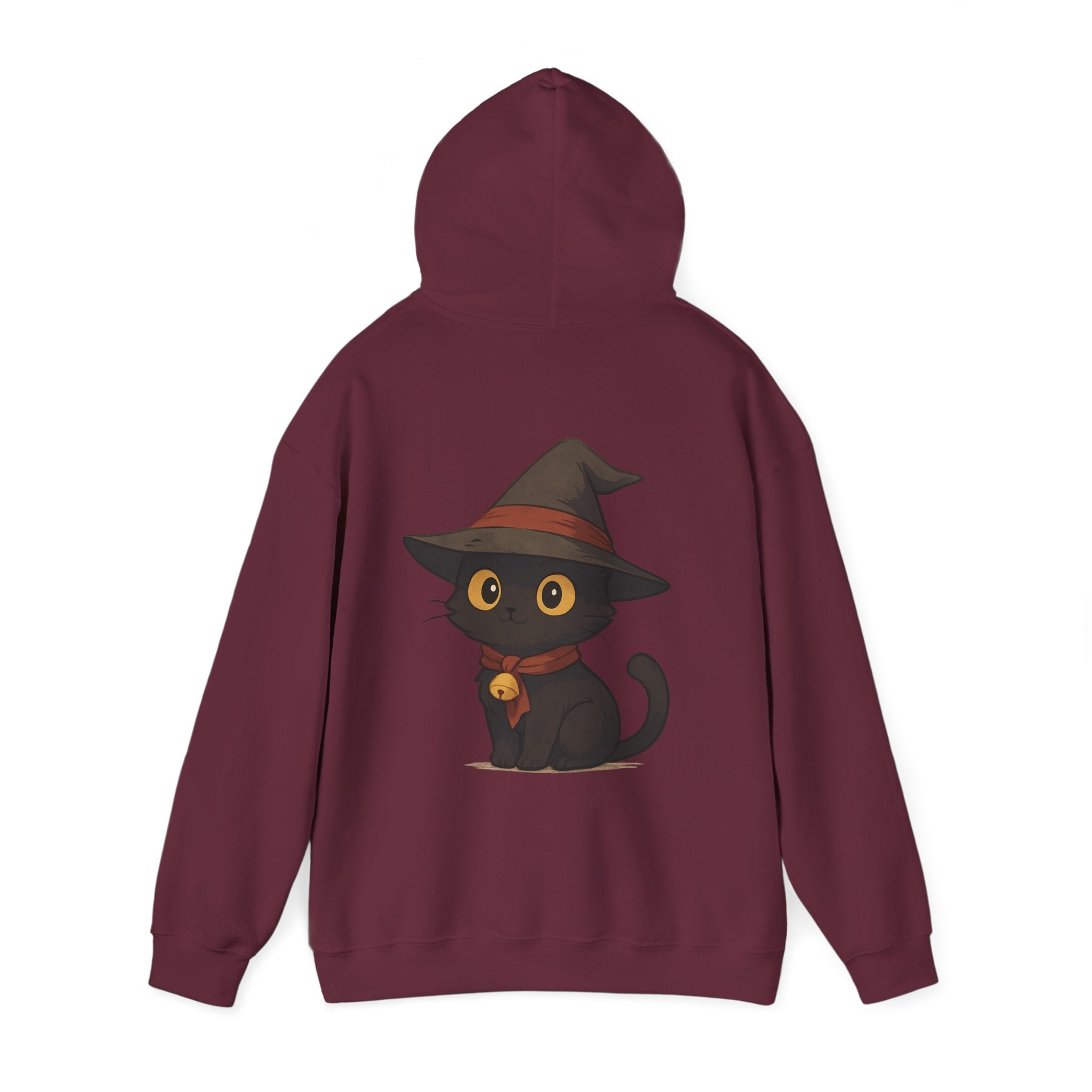 Cozy Cat-Themed Hoodie: Perfect for Halloween, Casual Wear, Cat Lovers, Gift Idea, Unisex Sweatshirt