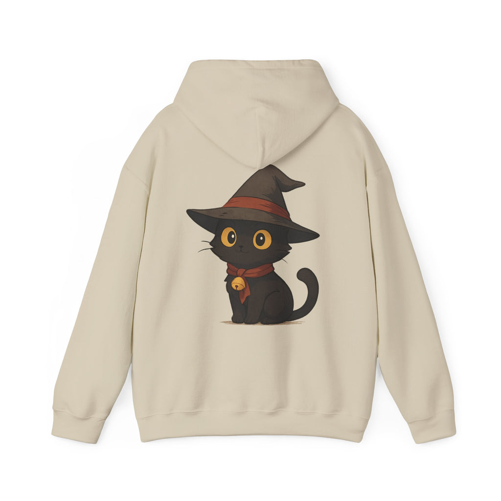 Cozy Cat-Themed Hoodie: Perfect for Halloween, Casual Wear, Cat Lovers, Gift Idea, Unisex Sweatshirt