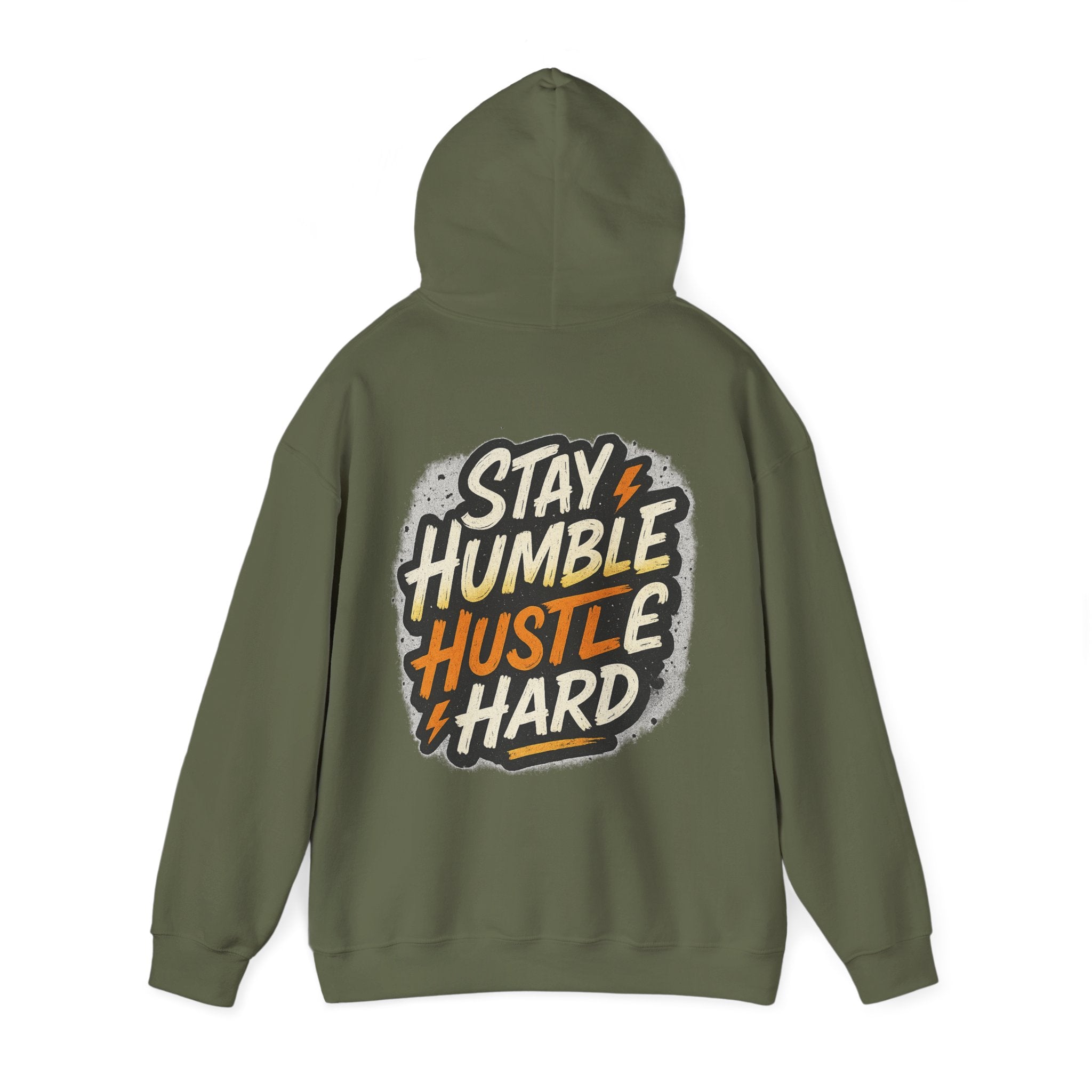 Stay Humble Hustle Hard Hoodie – Inspirational Unisex Sweatshirt, Motivational Apparel, Cozy Hoodie Gift for Students & Go-Getters