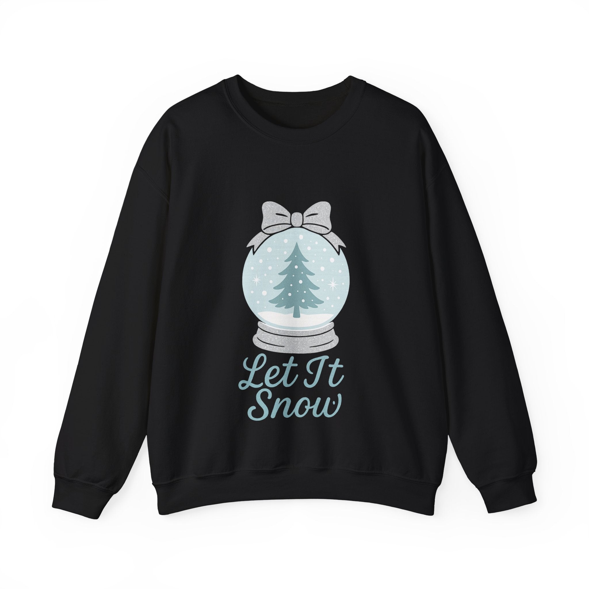 Let It Snow Sweatshirt, Cozy Holiday Crewneck, Unisex Christmas Sweater, Winter Gift, Festive Apparel