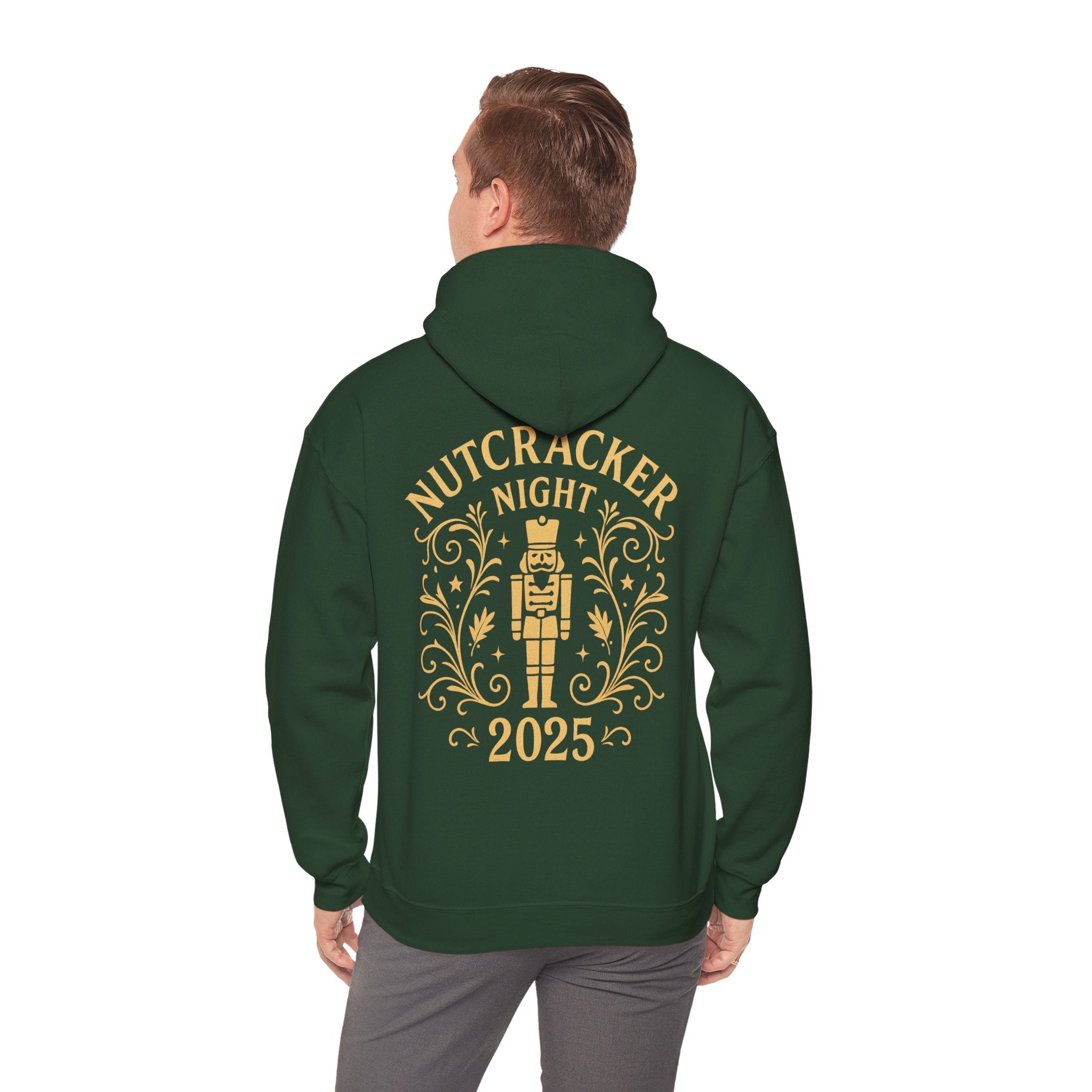Nutcracker Night Unisex Hoodie - Festive Holiday Sweatshirt, Christmas Gift, Winter Apparel, Cozy Layer, Nutcracker Collectible