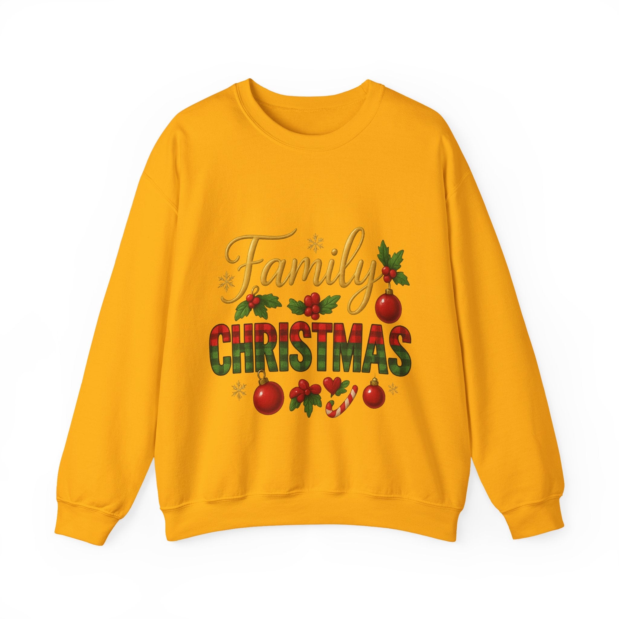 Family Christmas Crewneck Sweatshirt | Cozy Holiday Sweater, Family Gathering Gift, Matching Christmas Outfits, Winter Apparel, [...]
