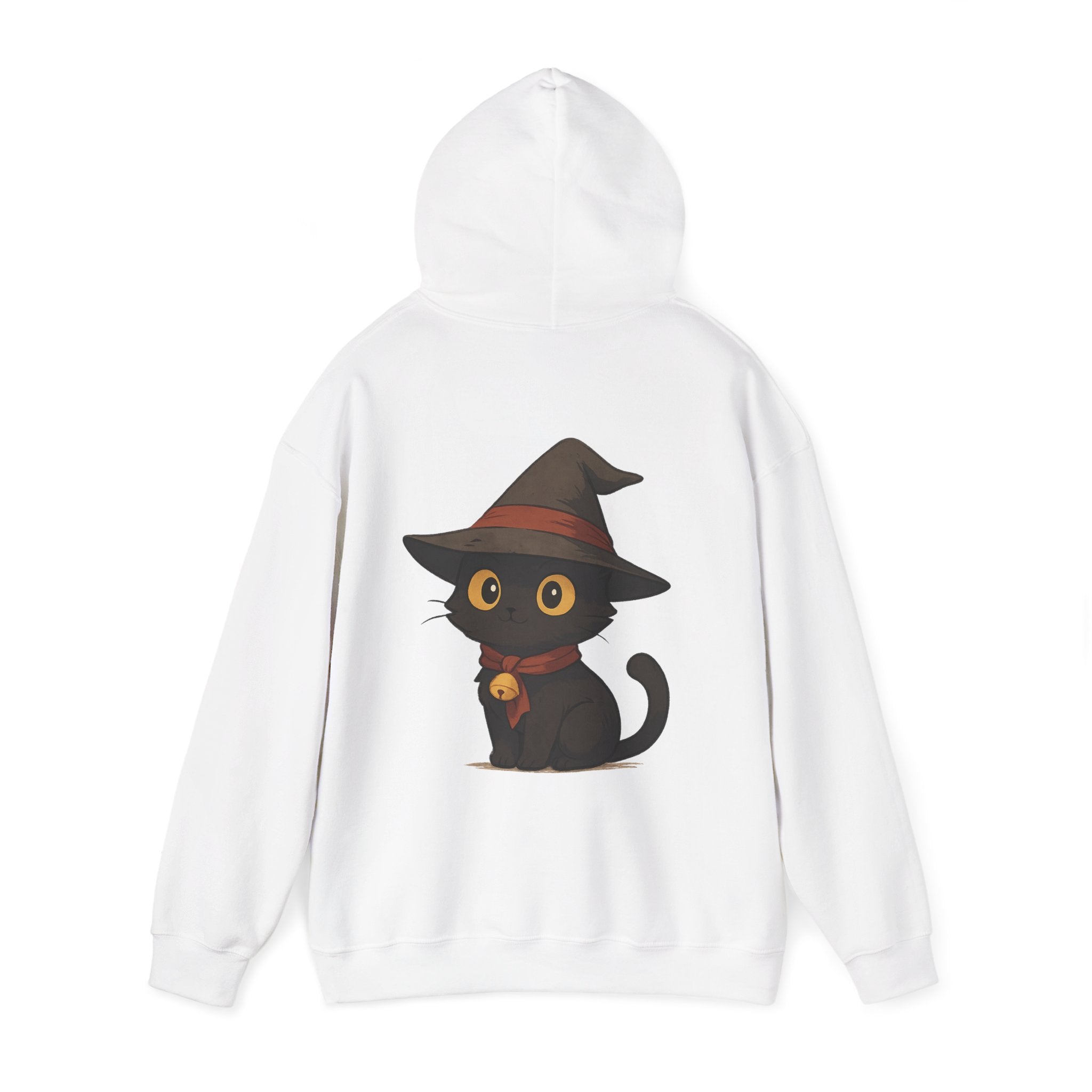 Cozy Cat-Themed Hoodie: Perfect for Halloween, Casual Wear, Cat Lovers, Gift Idea, Unisex Sweatshirt