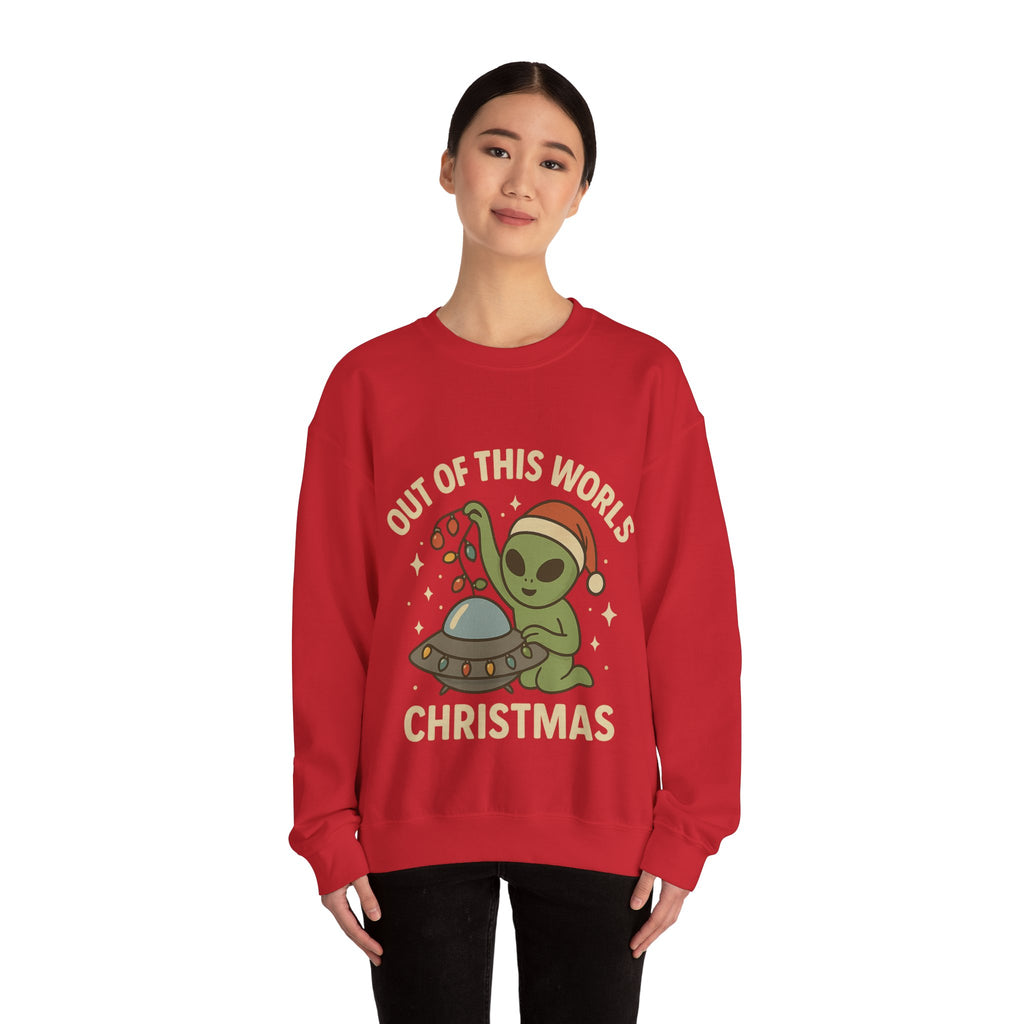 Unisex Sweatshirt | Holiday Sweatshirt | Fun Christmas Gift | Out-of-This-World Apparel