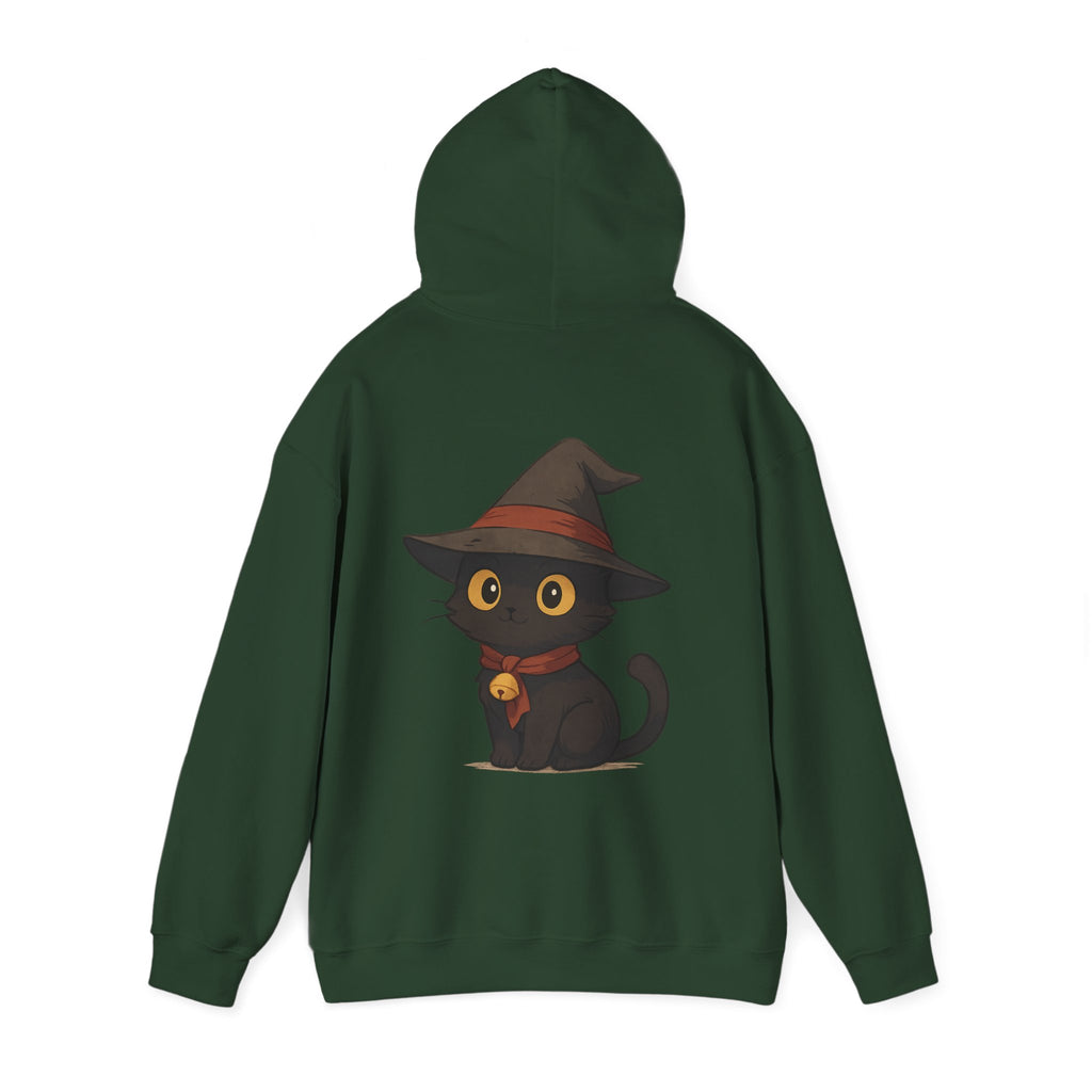 Cozy Cat-Themed Hoodie: Perfect for Halloween, Casual Wear, Cat Lovers, Gift Idea, Unisex Sweatshirt