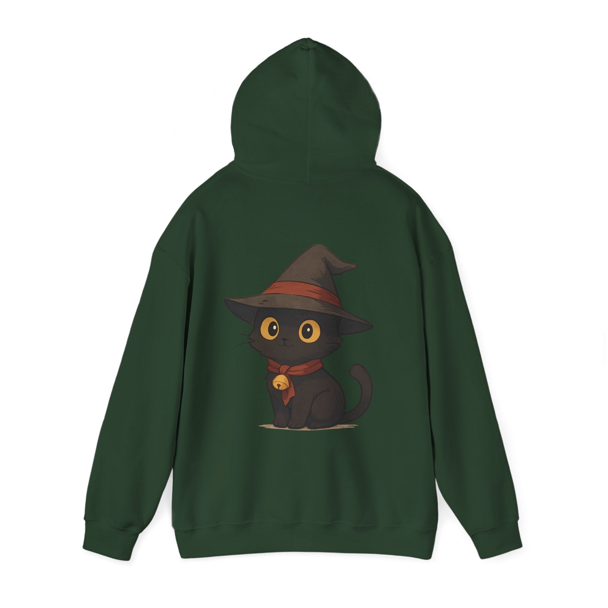 Cozy Cat-Themed Hoodie: Perfect for Halloween, Casual Wear, Cat Lovers, Gift Idea, Unisex Sweatshirt