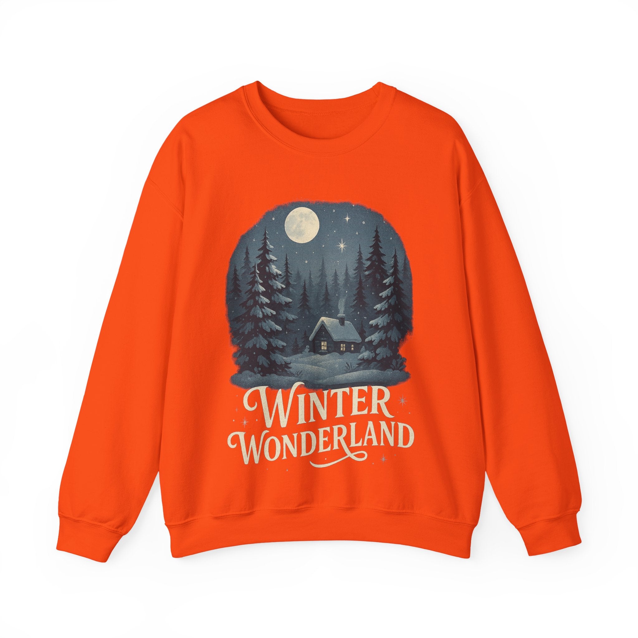Winter Wonderland Sweatshirt, Cozy Winter Essentials, Holiday Gift, Christmas Sweater, Unisex Warm Crewneck