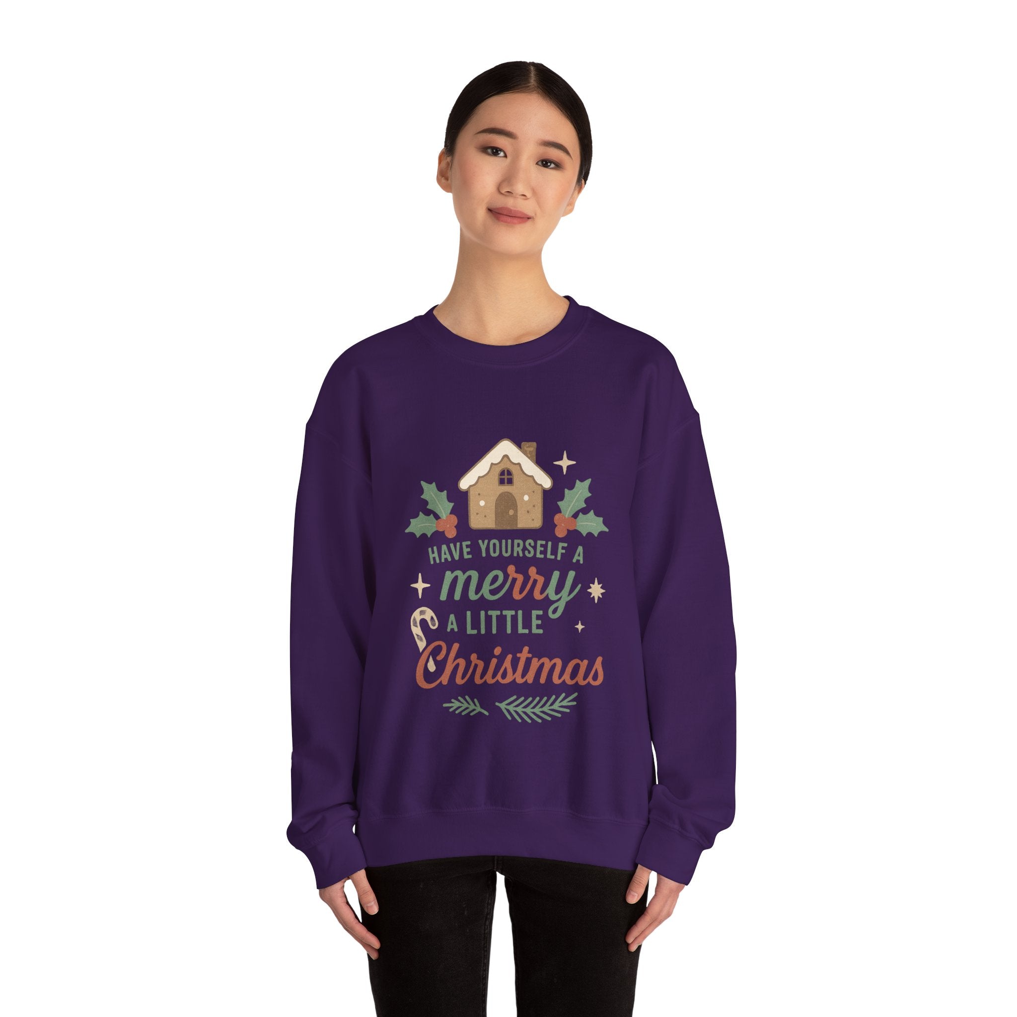 Christmas Crewneck Sweatshirt, Cozy Holiday Apparel, Gift for Him or Her, Merry Christmas Design, Festive Winter Style, Unisex Sweatshirt