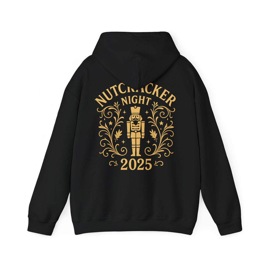 Nutcracker Night Unisex Hoodie - Festive Holiday Sweatshirt, Christmas Gift, Winter Apparel, Cozy Layer, Nutcracker Collectible