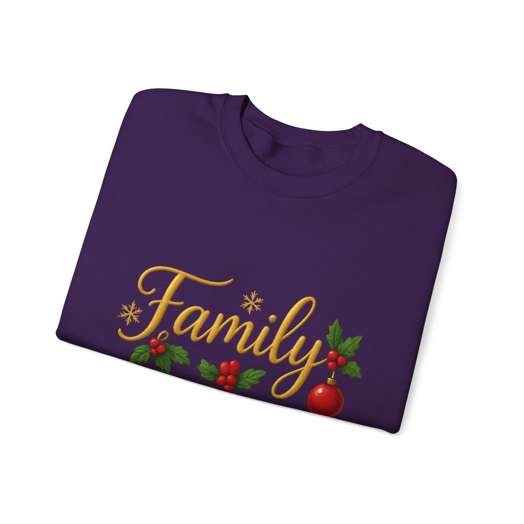 Family Christmas Crewneck Sweatshirt | Cozy Holiday Sweater, Family Gathering Gift, Matching Christmas Outfits, Winter Apparel, [...]