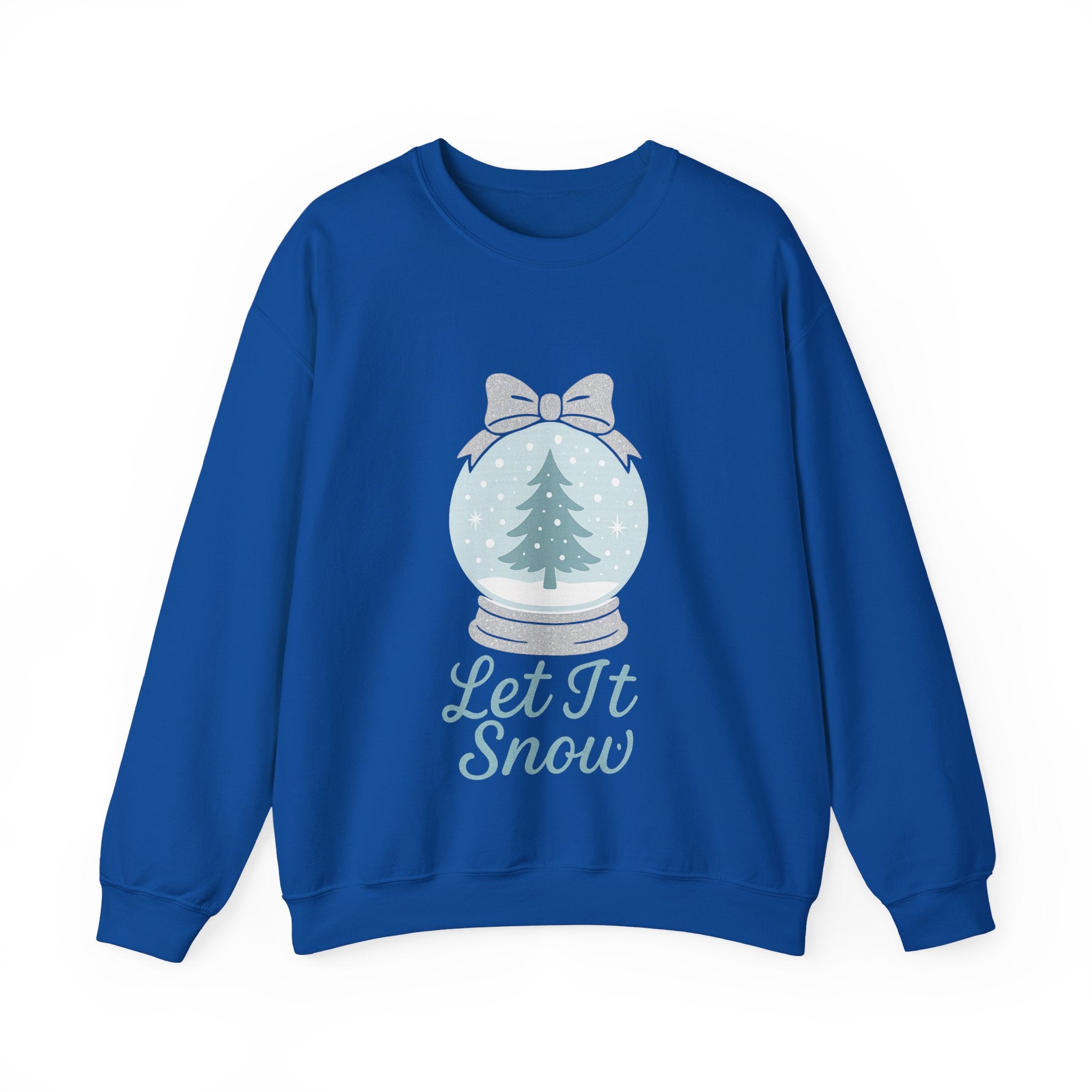 Let It Snow Sweatshirt, Cozy Holiday Crewneck, Unisex Christmas Sweater, Winter Gift, Festive Apparel