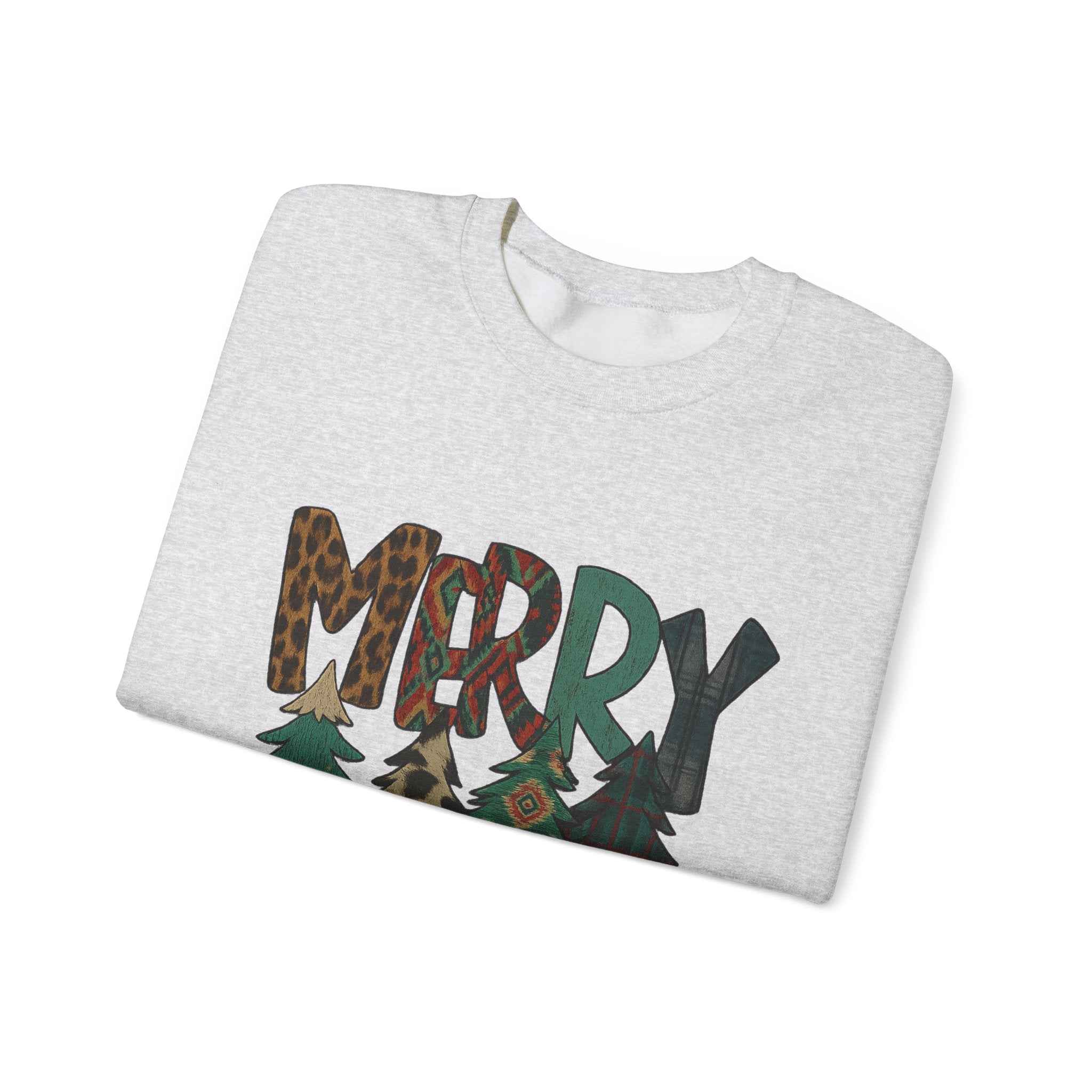 Cozy Christmas Sweatshirt, Unisex Holiday Crewneck, Merry Christmas Apparel, Winter Cozy Wear, Festive Gift Idea