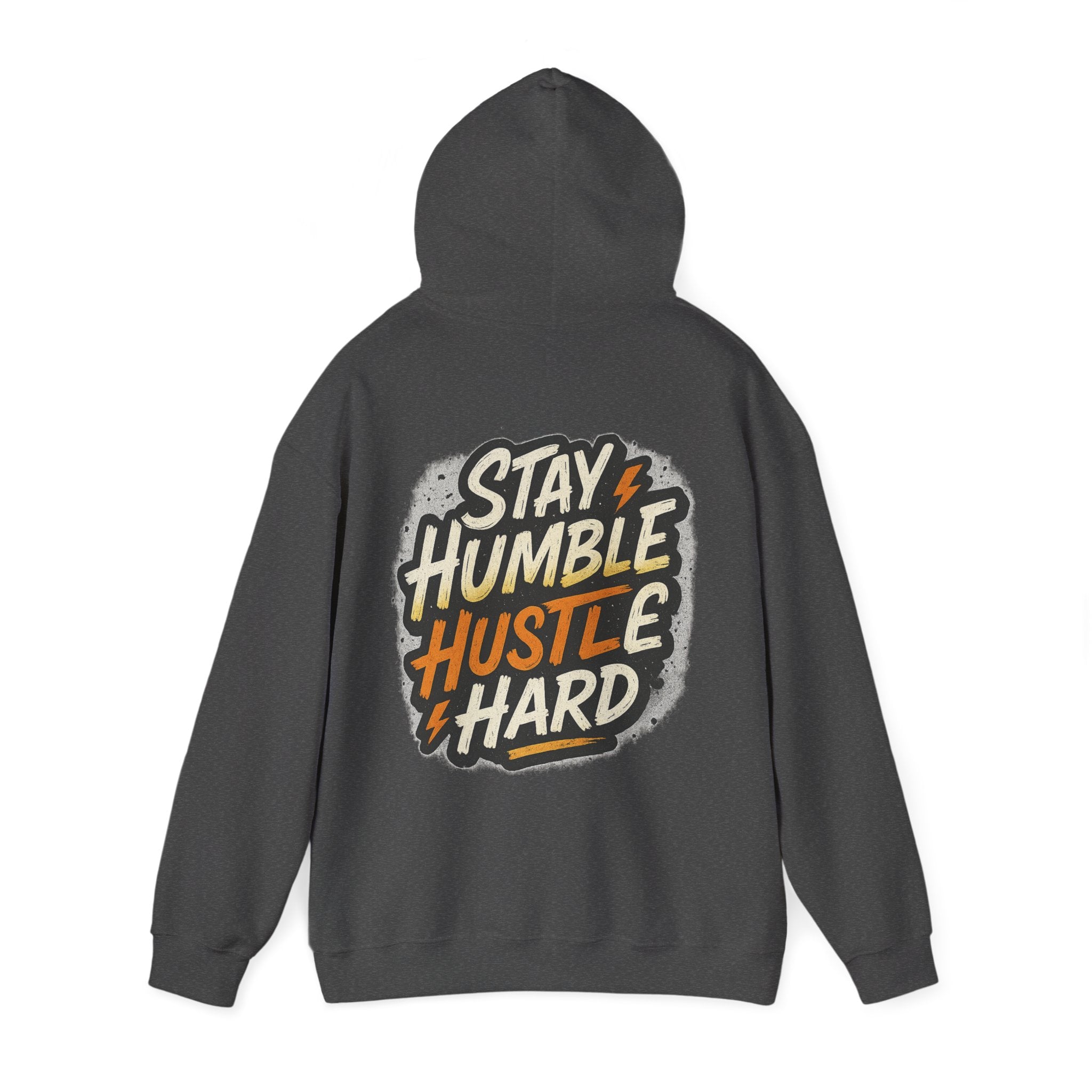 Stay Humble Hustle Hard Hoodie – Inspirational Unisex Sweatshirt, Motivational Apparel, Cozy Hoodie Gift for Students & Go-Getters
