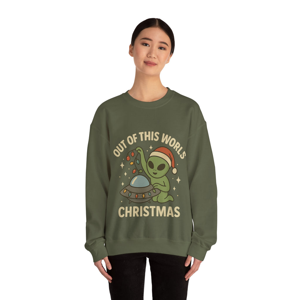 Unisex Sweatshirt | Holiday Sweatshirt | Fun Christmas Gift | Out-of-This-World Apparel