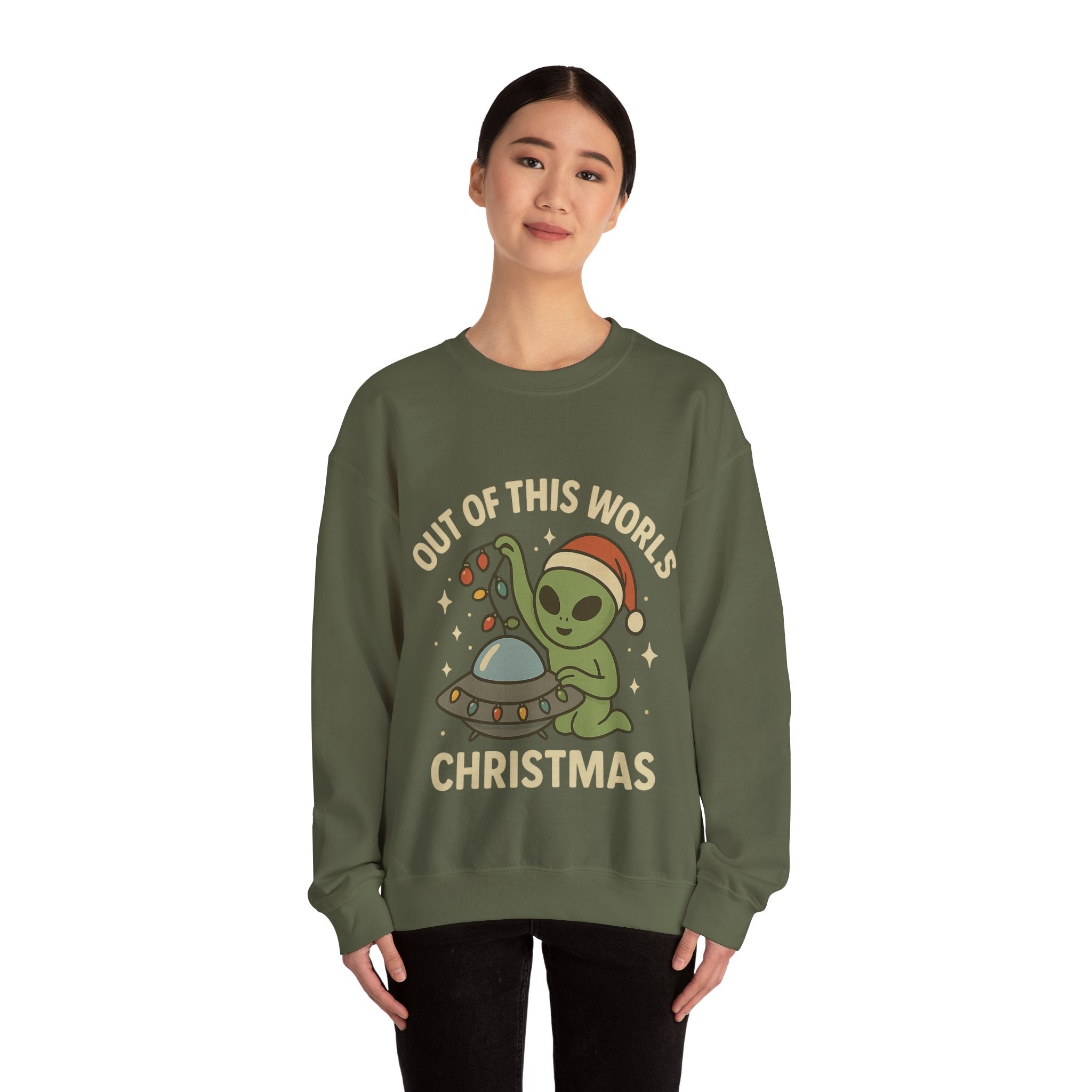 Unisex Sweatshirt | Holiday Sweatshirt | Fun Christmas Gift | Out-of-This-World Apparel