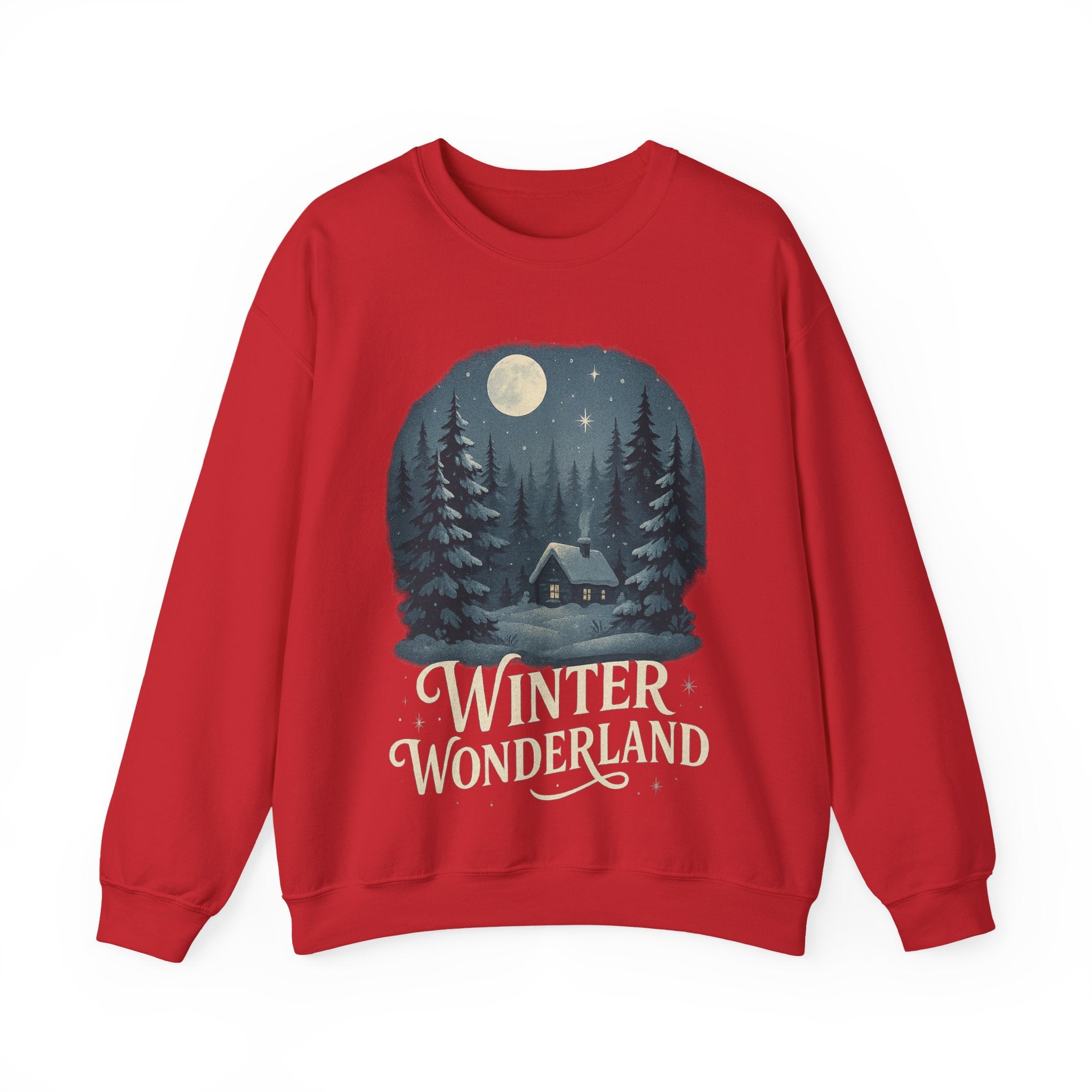 Winter Wonderland Sweatshirt, Cozy Winter Essentials, Holiday Gift, Christmas Sweater, Unisex Warm Crewneck