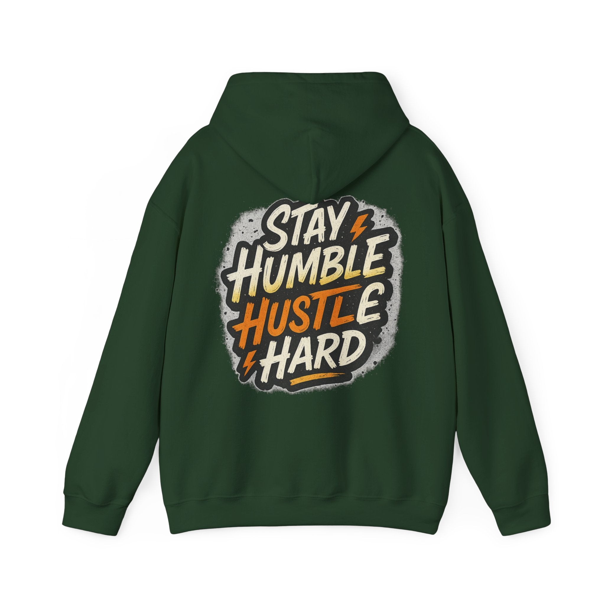 Stay Humble Hustle Hard Hoodie – Inspirational Unisex Sweatshirt, Motivational Apparel, Cozy Hoodie Gift for Students & Go-Getters